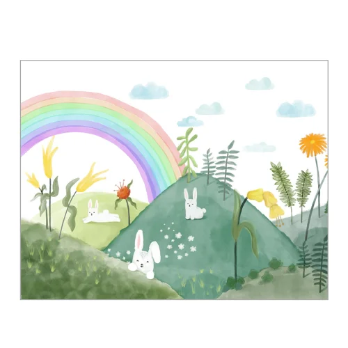 Little Cute Things - Wonderland Duvar Kağıdı