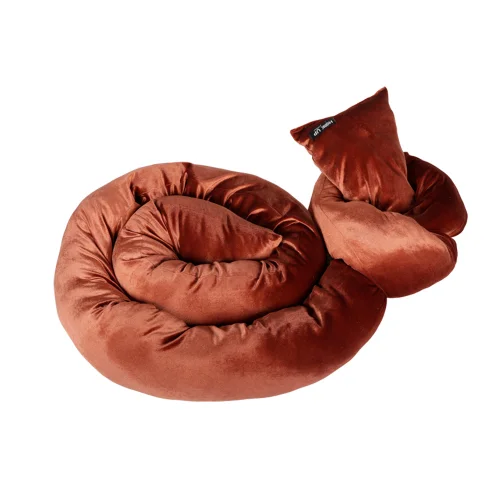 Hook Up Pillow - Fiber Dolgulu Kadife Pet Yatağı
