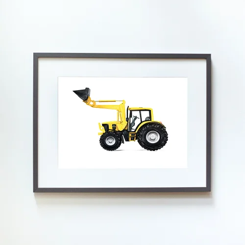 Little Forest Animals - Backhoe Loader