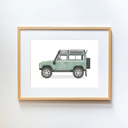 Little Forest Animals - Land Rover Defender