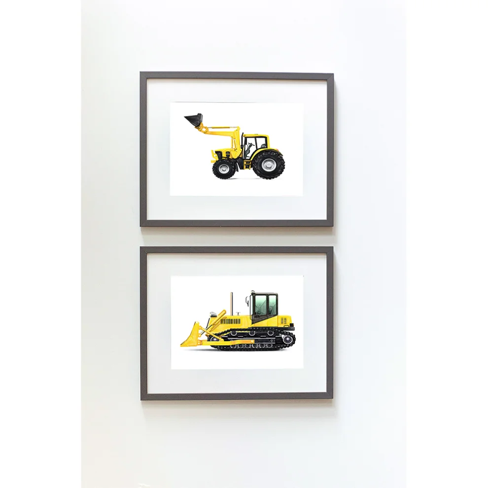 Little Forest Animals - Backhoe Loader