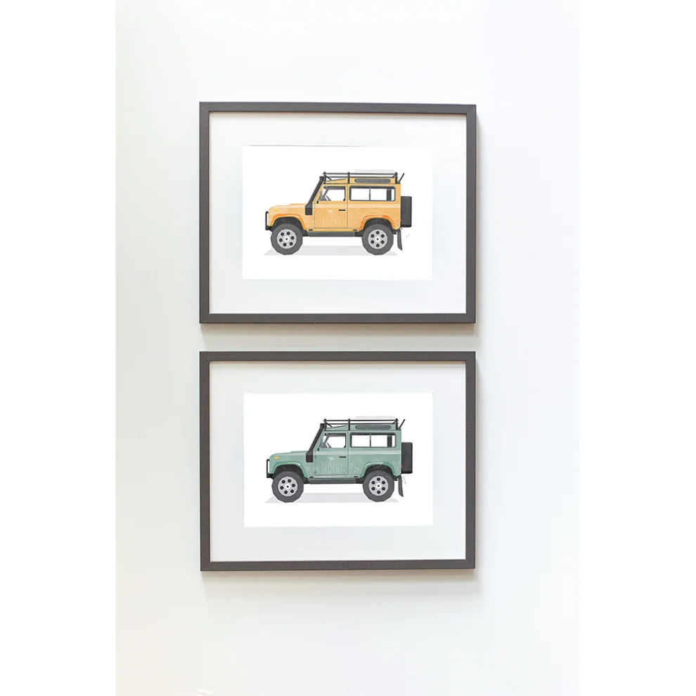 Little Forest Animals - Land Rover Defender