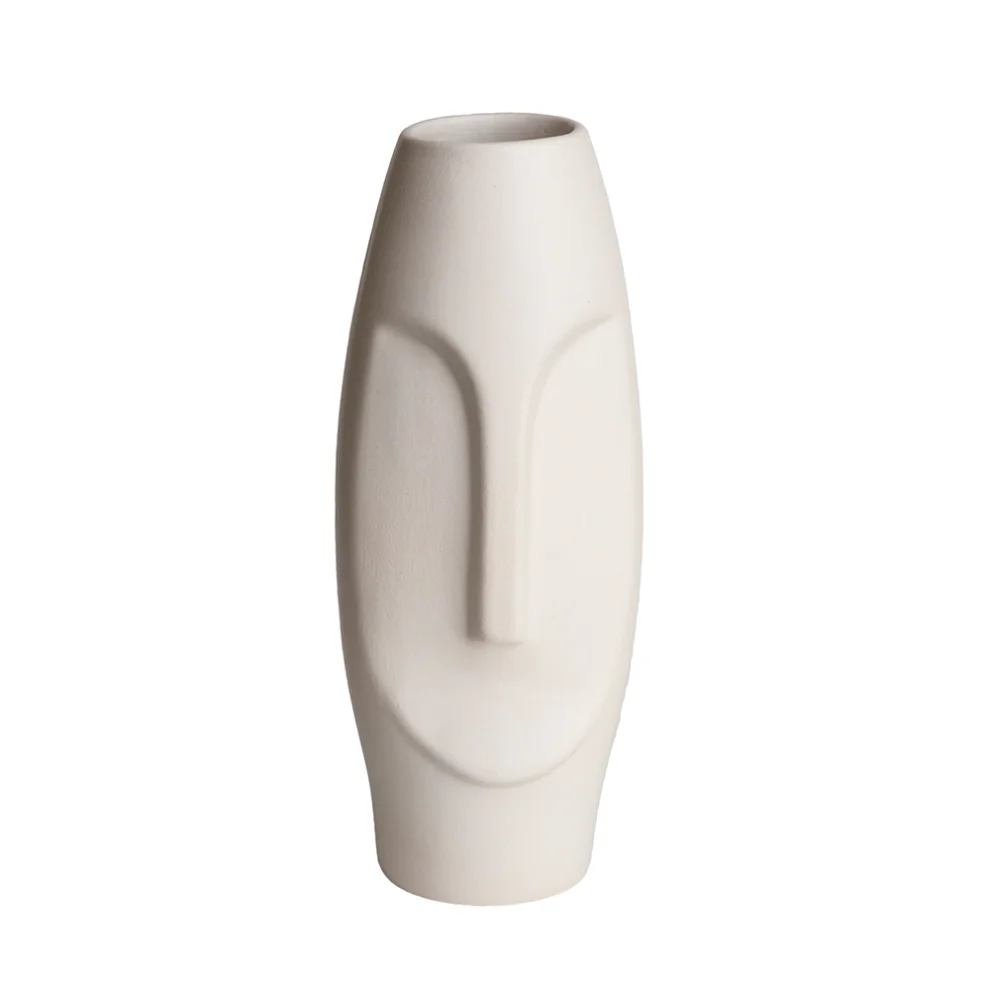 Beige & Stone - Nordic Face Vase
