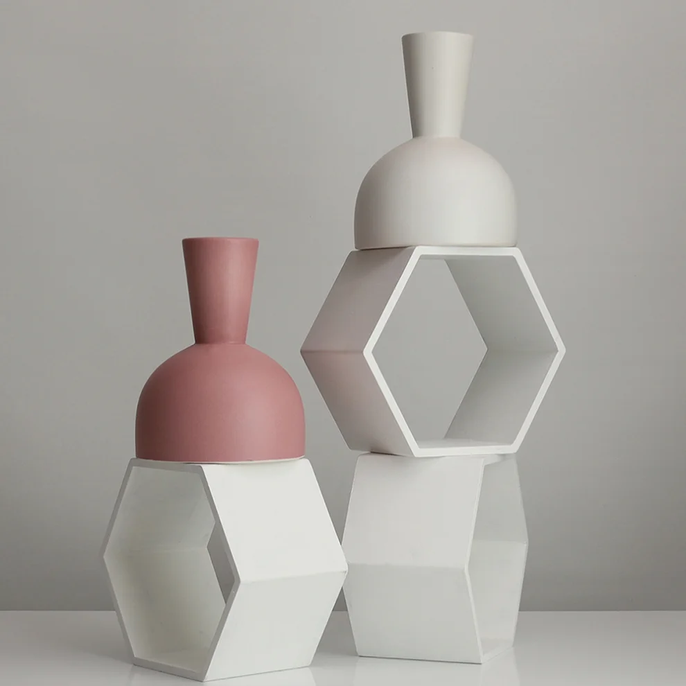 Beige & Stone - Laura Vase