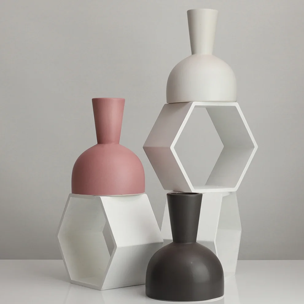 Beige & Stone - Laura Vase