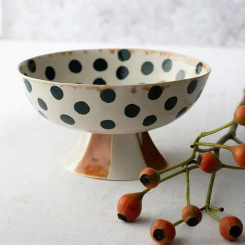 Kaase Atelier - Dots & Stripes Dublex U Bowl