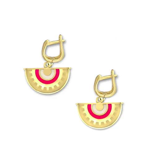 Iris The Brand - Enki Enameled Earing - Ill