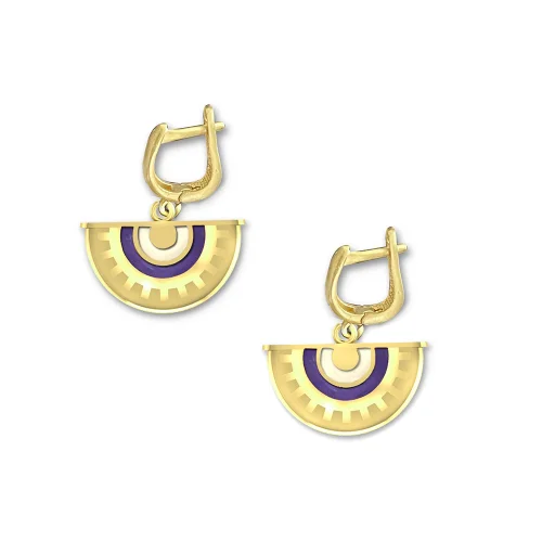 Iris The Brand - Enki Enameled Earing - Ill