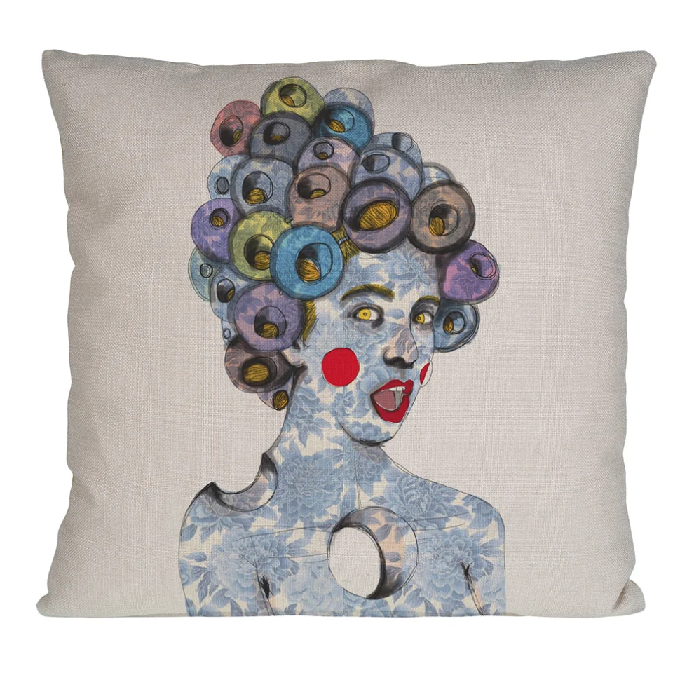 Serkan Akyol - Beautiful Curler Pillow