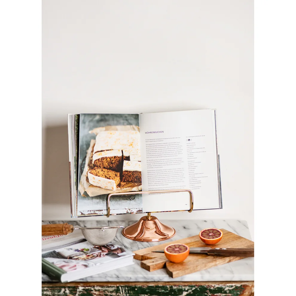 Bakır İstanbul - Kitchenart Copper Kitchen Book Holder 