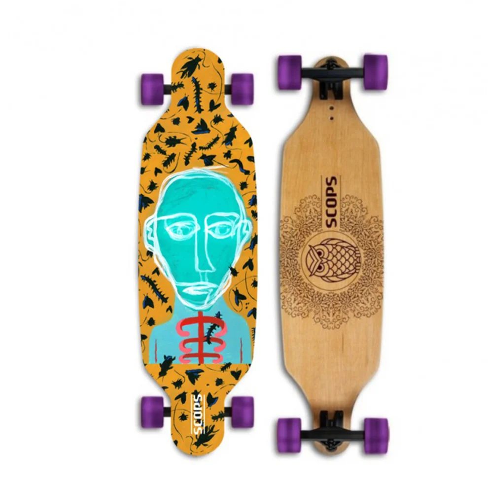 Scops - Longboard Skateboard 4