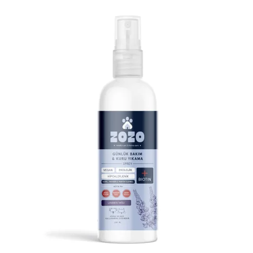 Zozo Cares - Daily Care & Dry Wash Spray - Lavender Oil - Hypoallergenic - 150 Ml