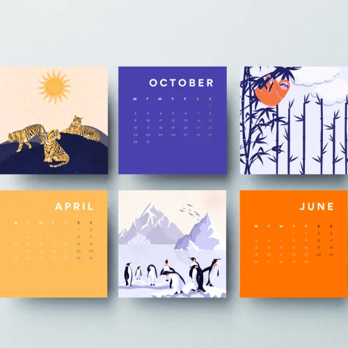 Studio Ovata - Animals Calendar