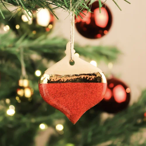 Zulu Ceramics - Spade Xmas Ornament