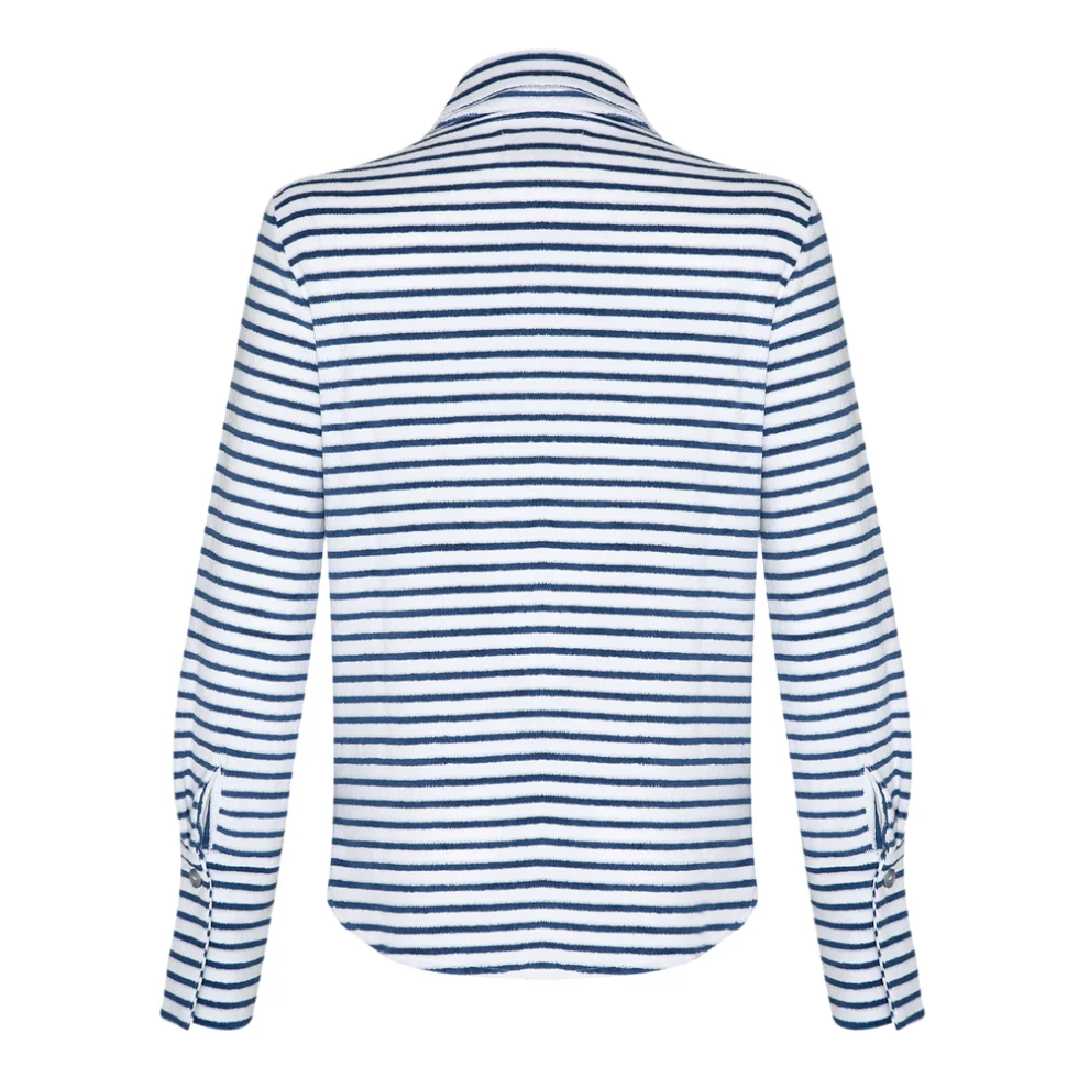 Junie - Striped Terry Towel Shirt