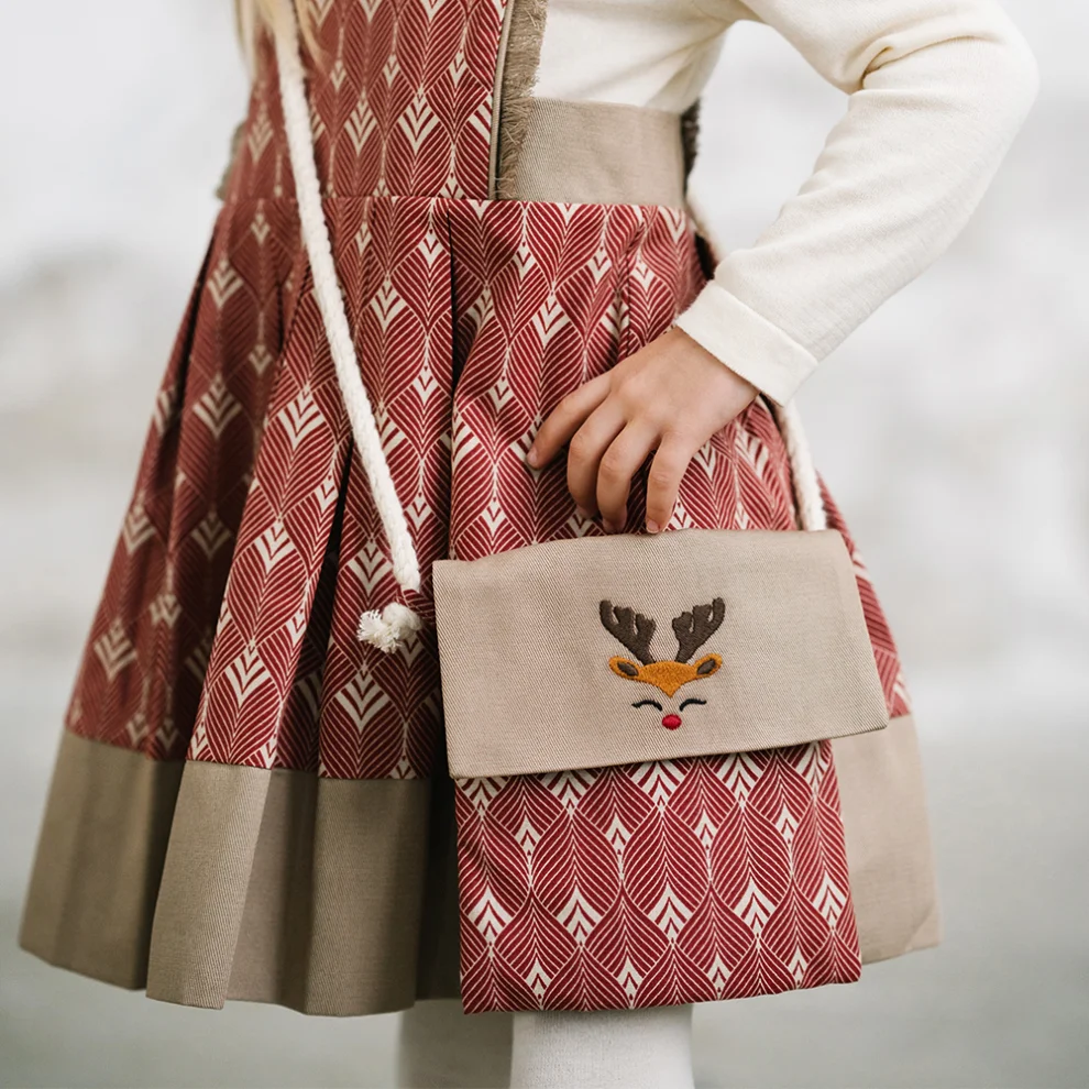 miniscule by ebrar - Bonita Deer Embroidered Bag
