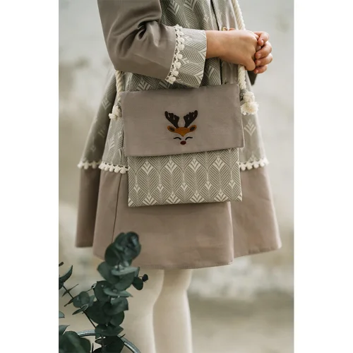 miniscule by ebrar - Bonnier Deer Embroidered Bag