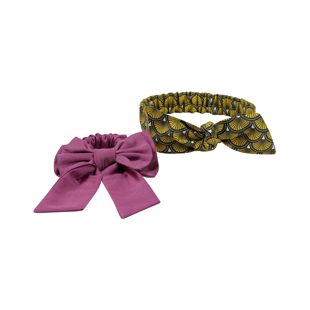 miniscule by ebrar - Sunmermaid Bow Tie Headband & Bow Hair Tie Set