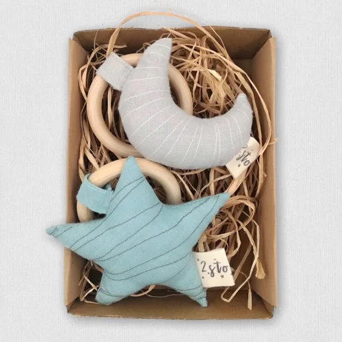 2 Stories - Rattle Gift Set of 2