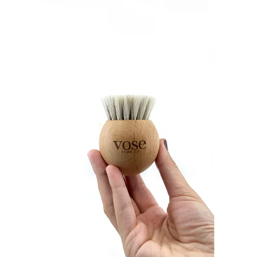 Vose - Vose 100% Natural Horsehair Face Brush - Ball