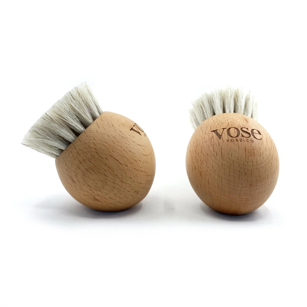 Vose - Vose 100% Natural Horsehair Face Brush - Ball