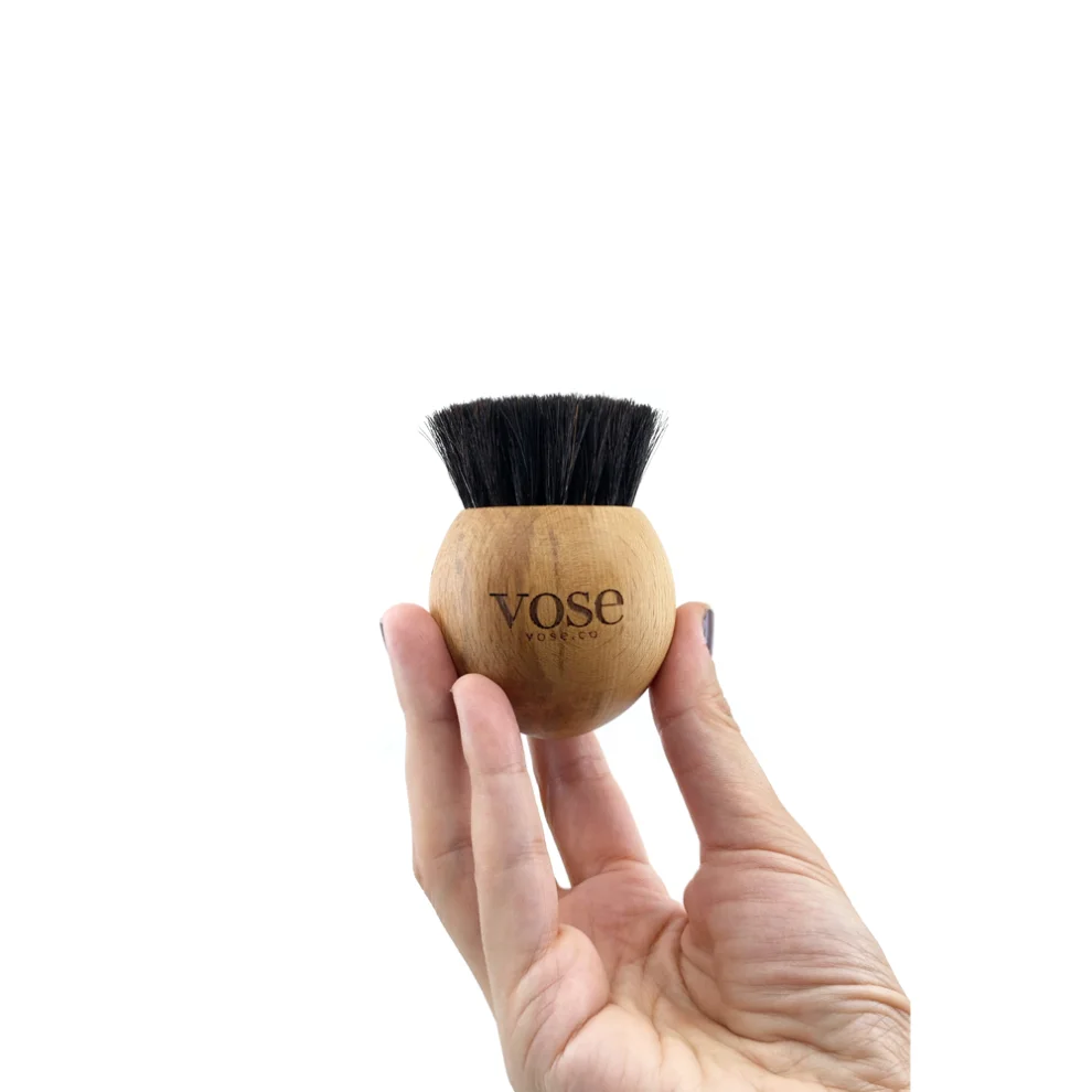 Vose - Vose 100% Natural Horsehair Face Brush - Ball