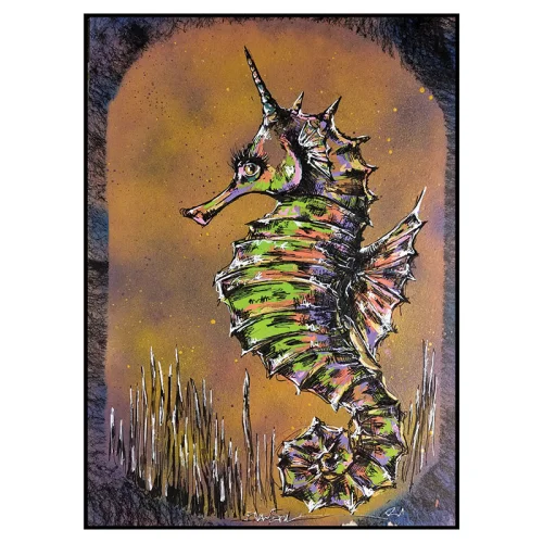 Birim Erol - The Seahorse Painting