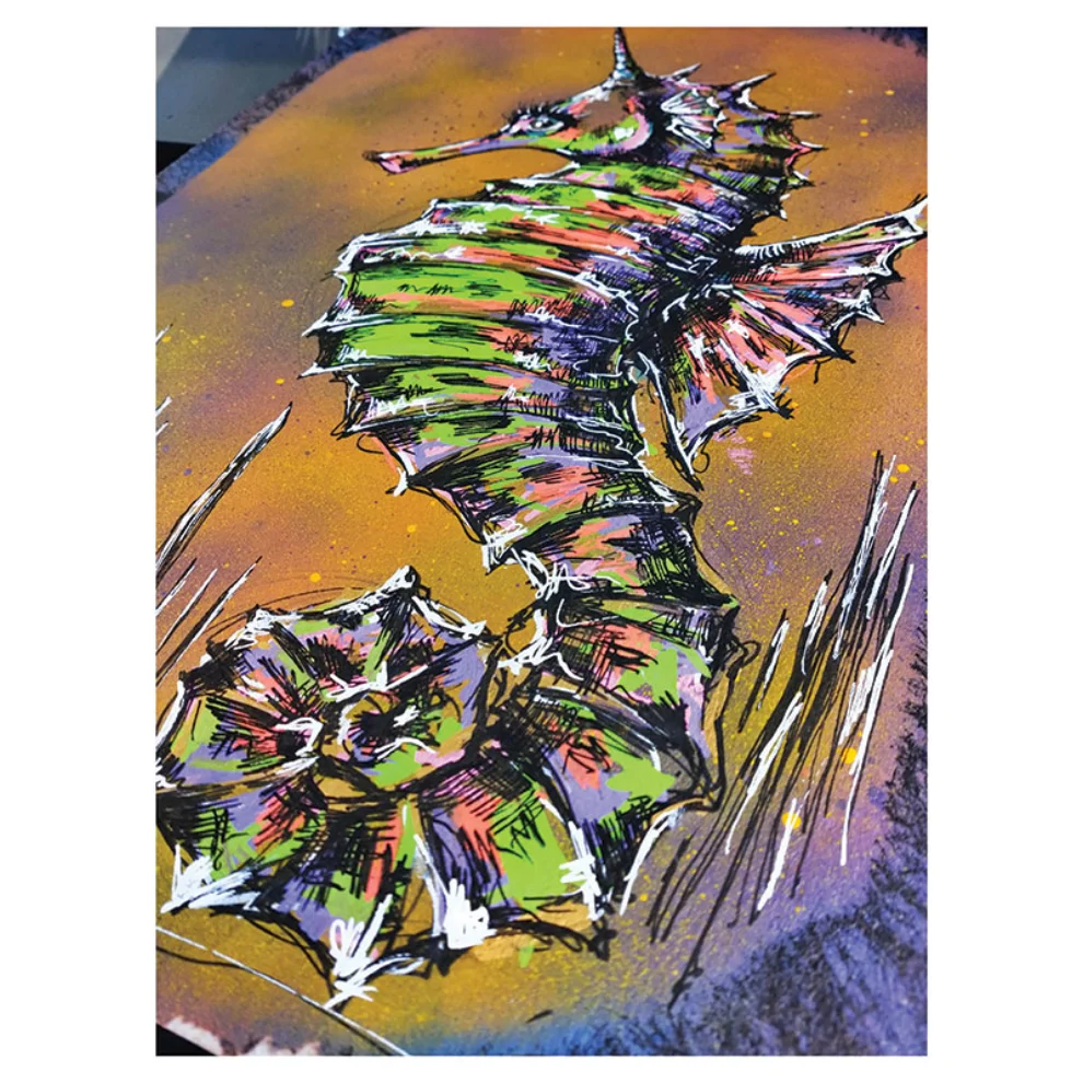 Birim Erol - The Seahorse Painting
