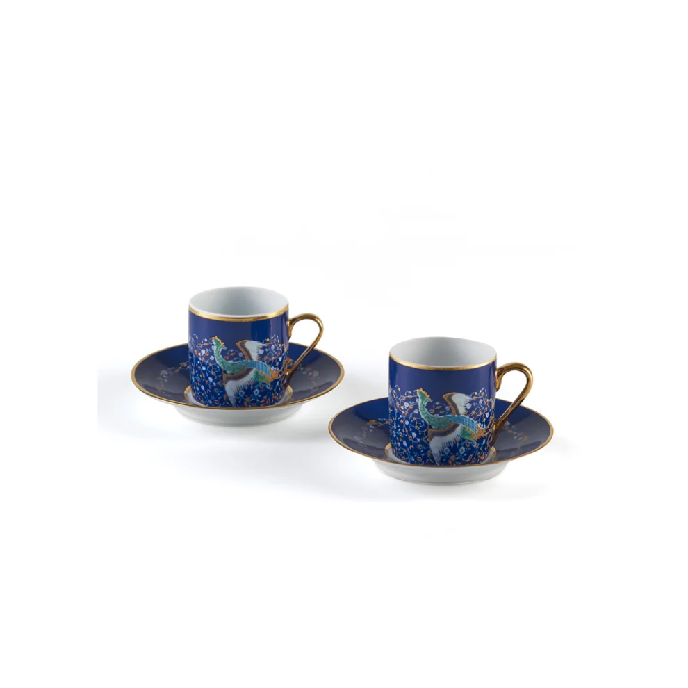 Har Sanat - Simurg Turkish Coffee Cup Set of 2