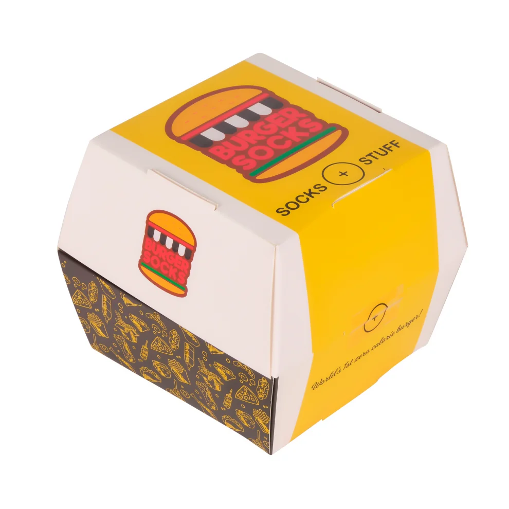 Socks + Stuff - Burger Socks Box