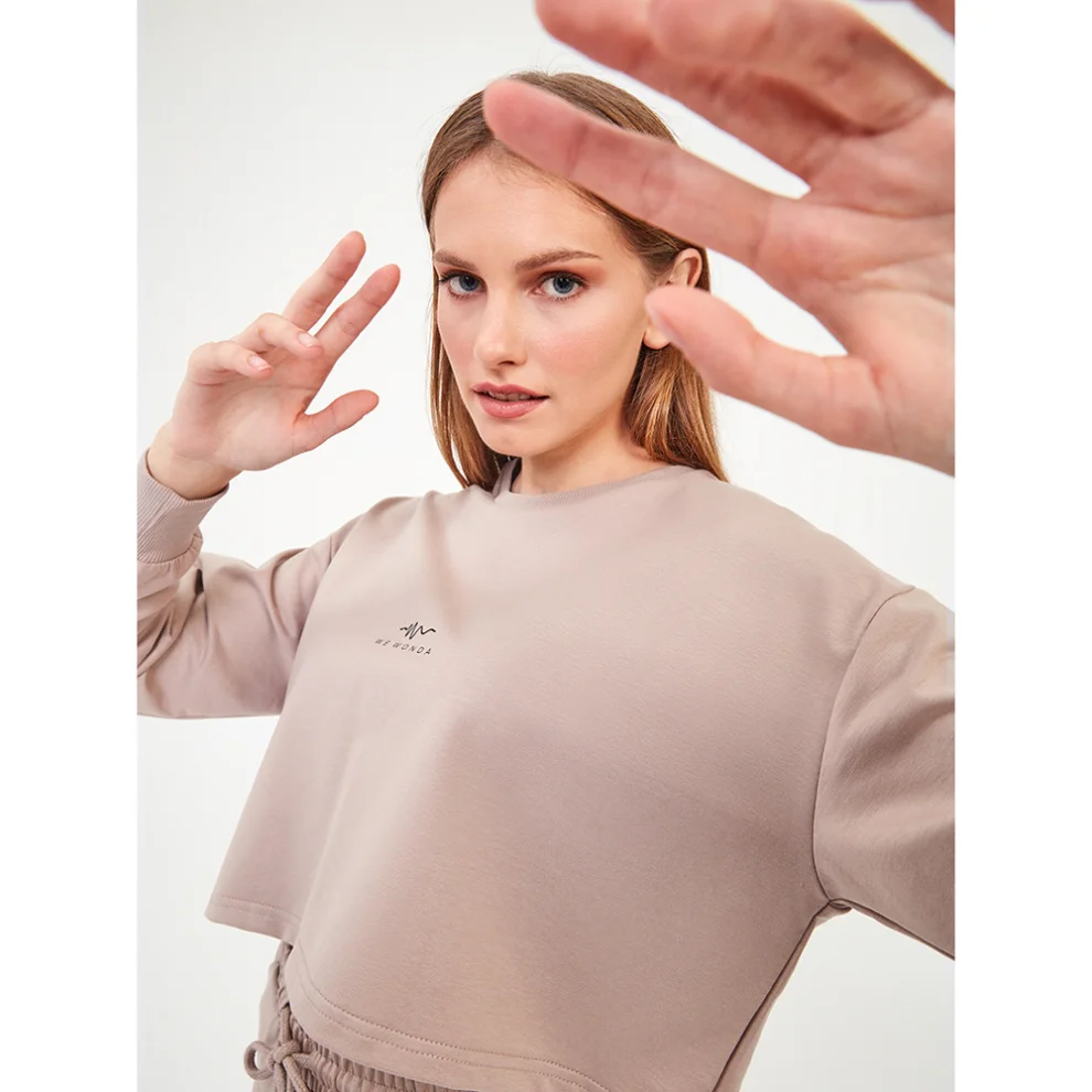 WeWon Style - Crop Sweatshirt