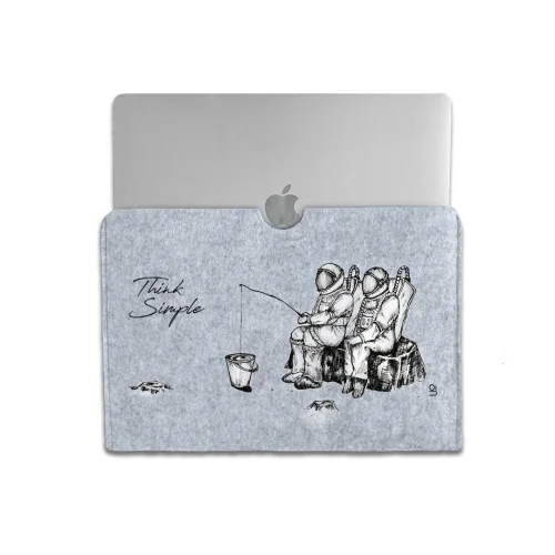 Gi Design Store - Macbook Case - Think Simple