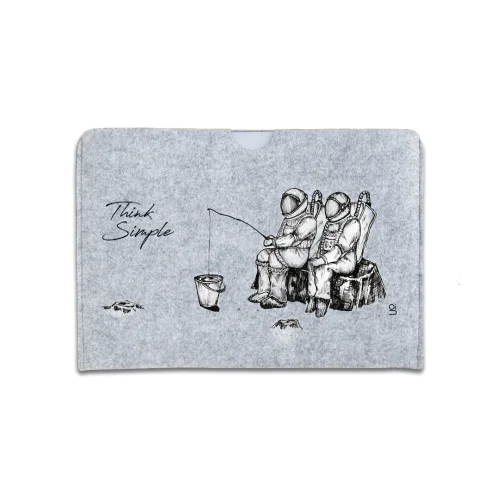 Gi Design Store - Macbook Case - Think Simple
