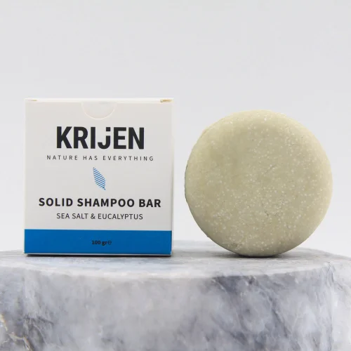 Krijen - Shampoo Bar -  Sea Salt & Eucalyptus