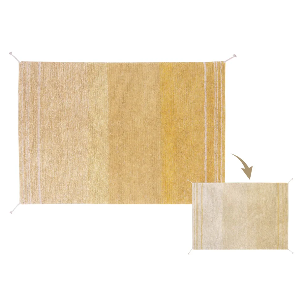 Lorena Canals	 - Reversible Washable Rug Twin Amber