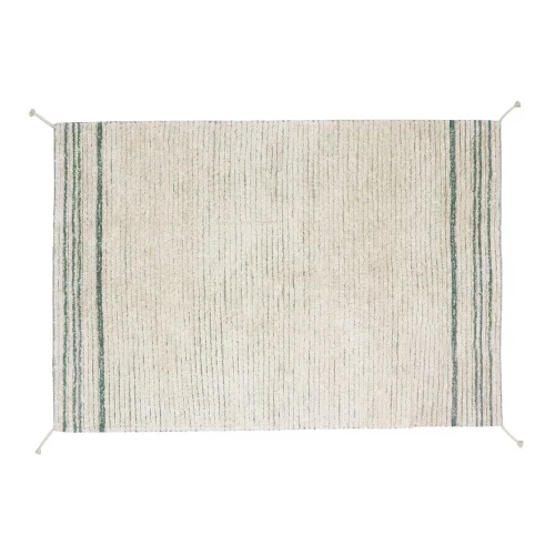 Lorena Canals	 - Reversible Washable Rug Twin Vintage Blue
