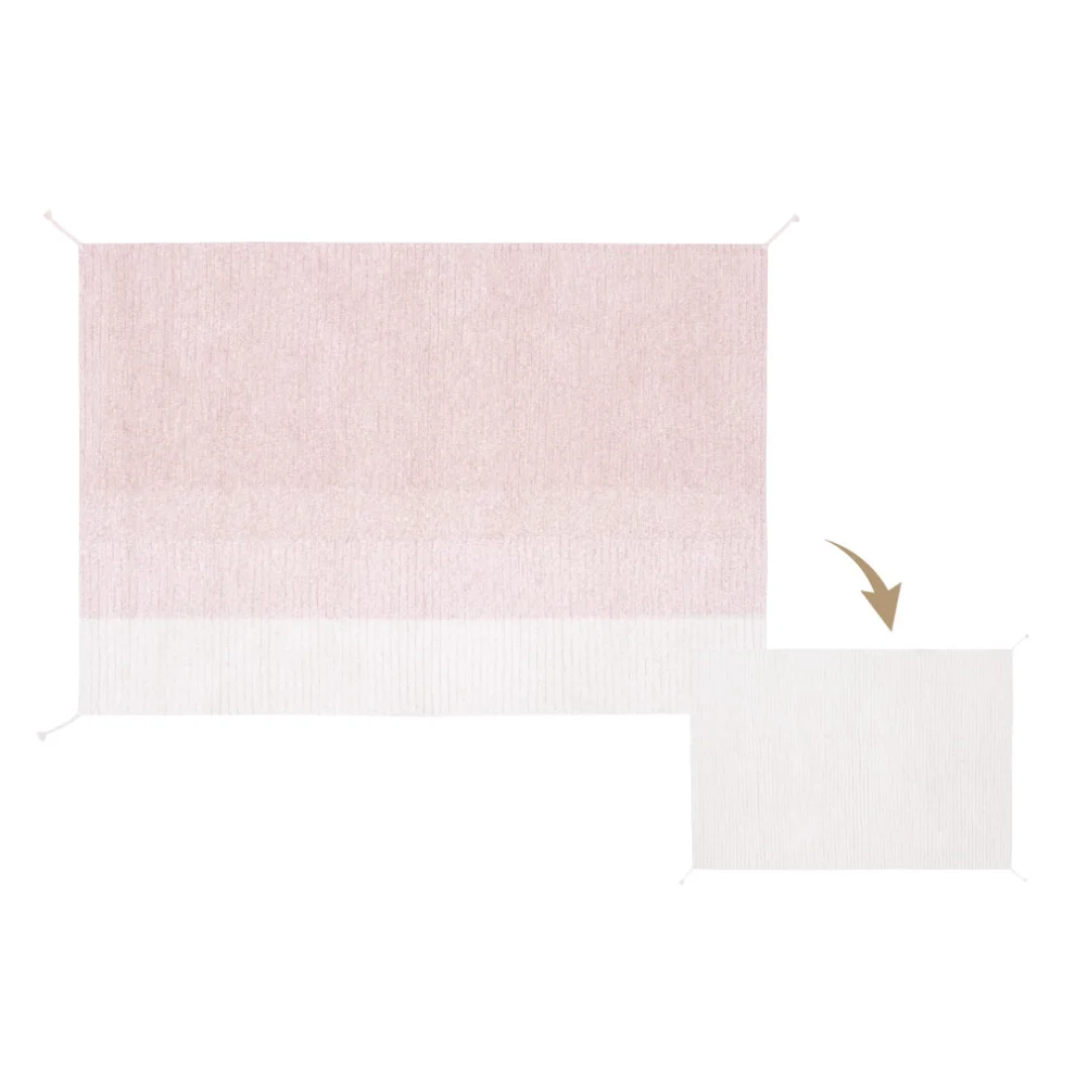 Lorena Canals	 - Reversible Washable Rug Gelato Pink
