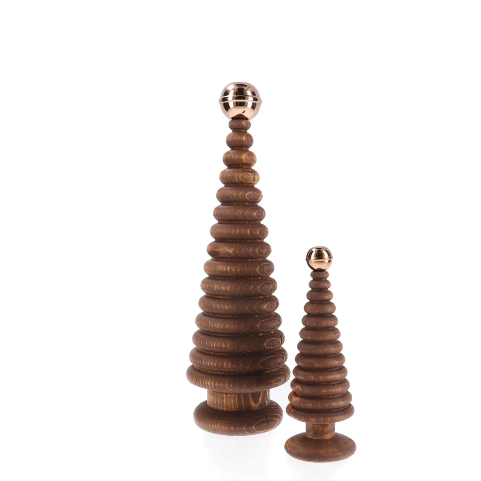 ANANAS - Cedar Duo Tree Set With Copper