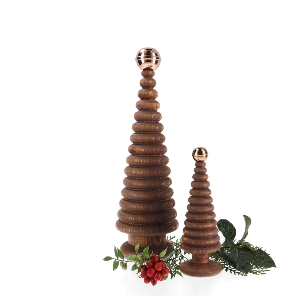 ANANAS - Cedar Duo Tree Set With Copper