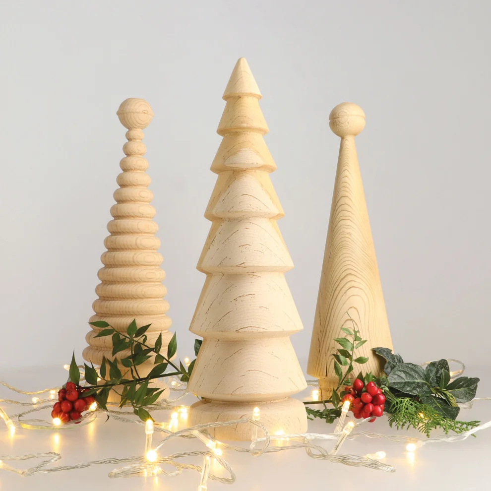 ANANAS - Cedar Maxi Wooden Tree