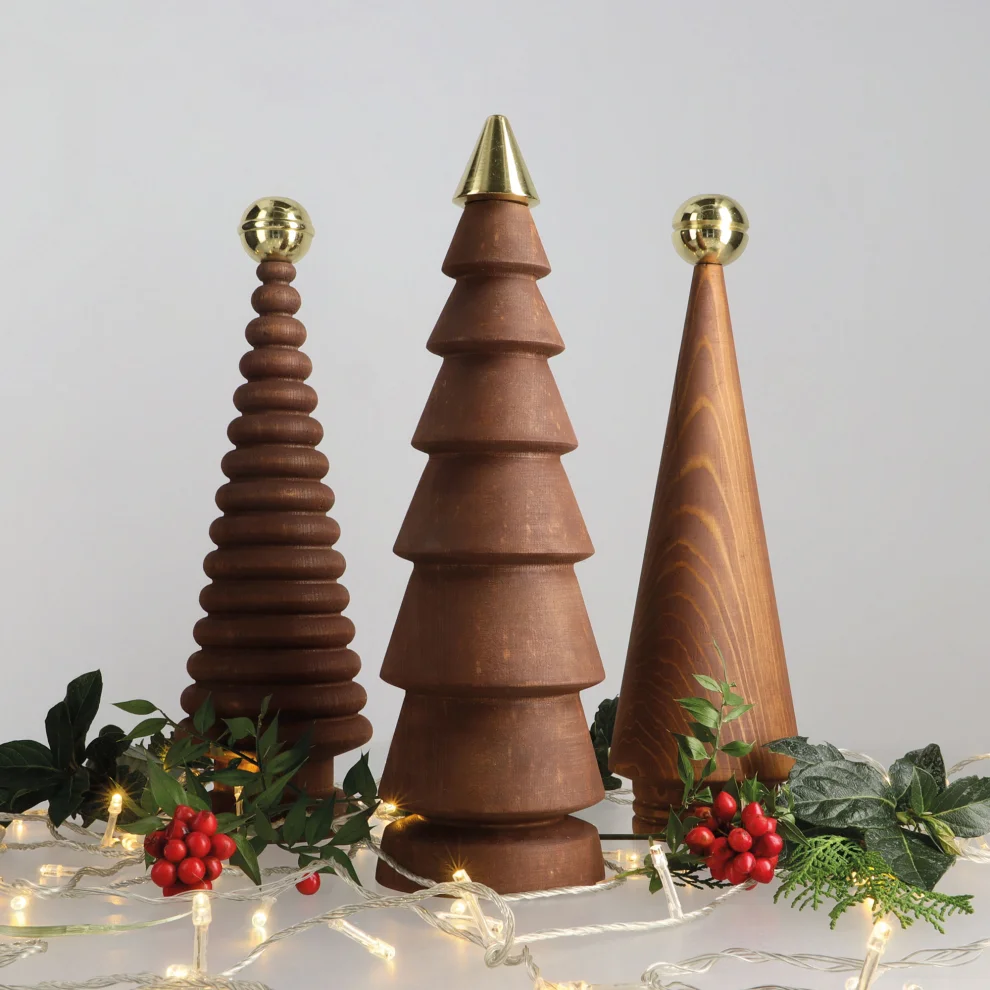 ANANAS - Cedar Maxi Tree With Brass