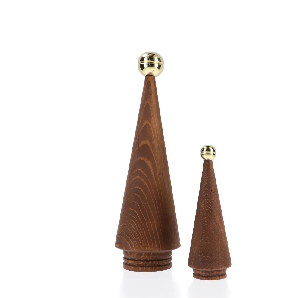 ANANAS - Juniper Duo Tree Set With Brass