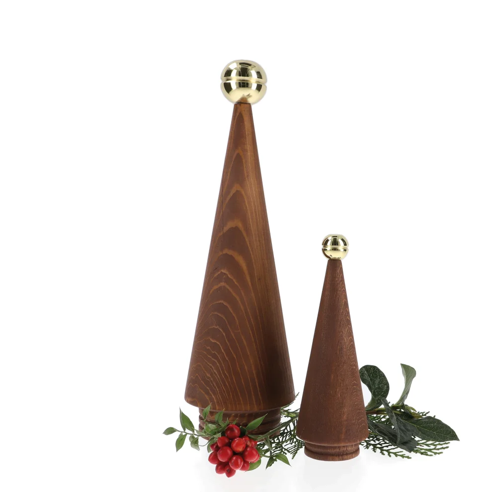 ANANAS - Juniper Duo Tree Set With Brass