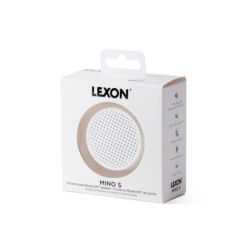 Lexon Lexon Mino S Bluetooth Speaker White hipicon