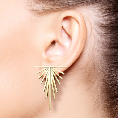 Nuir Studio - Aristo Gold Earring