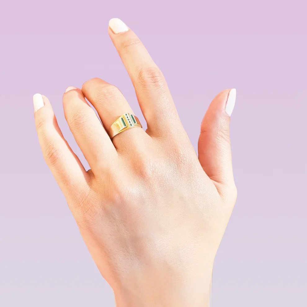 Nuir Studio - Nuir Diff Gold Ring