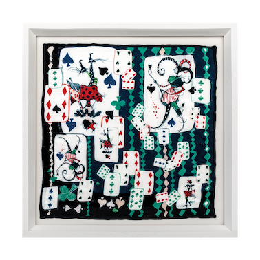 Playing Cards Wooden Table