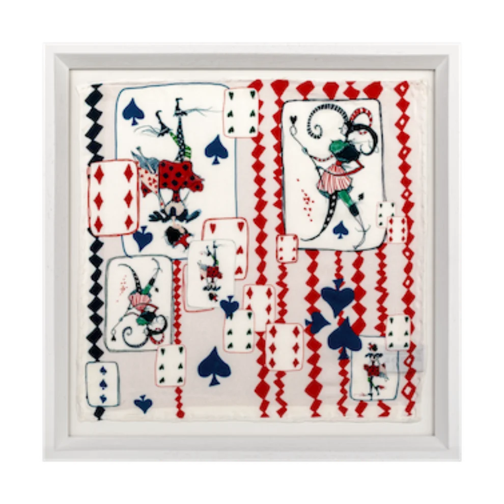 Un Poco - Playing Cards Ahşap Tablo