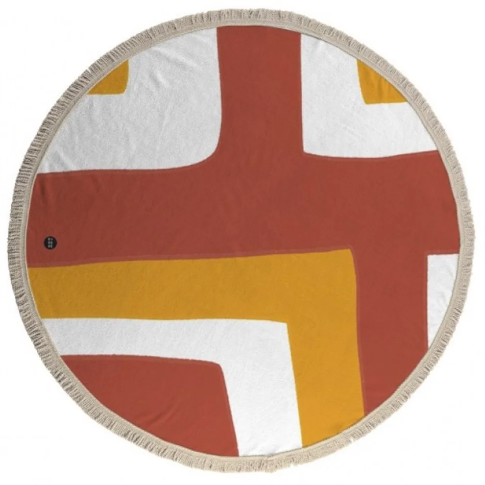 Towdoo - Elysion Round Beach Towel