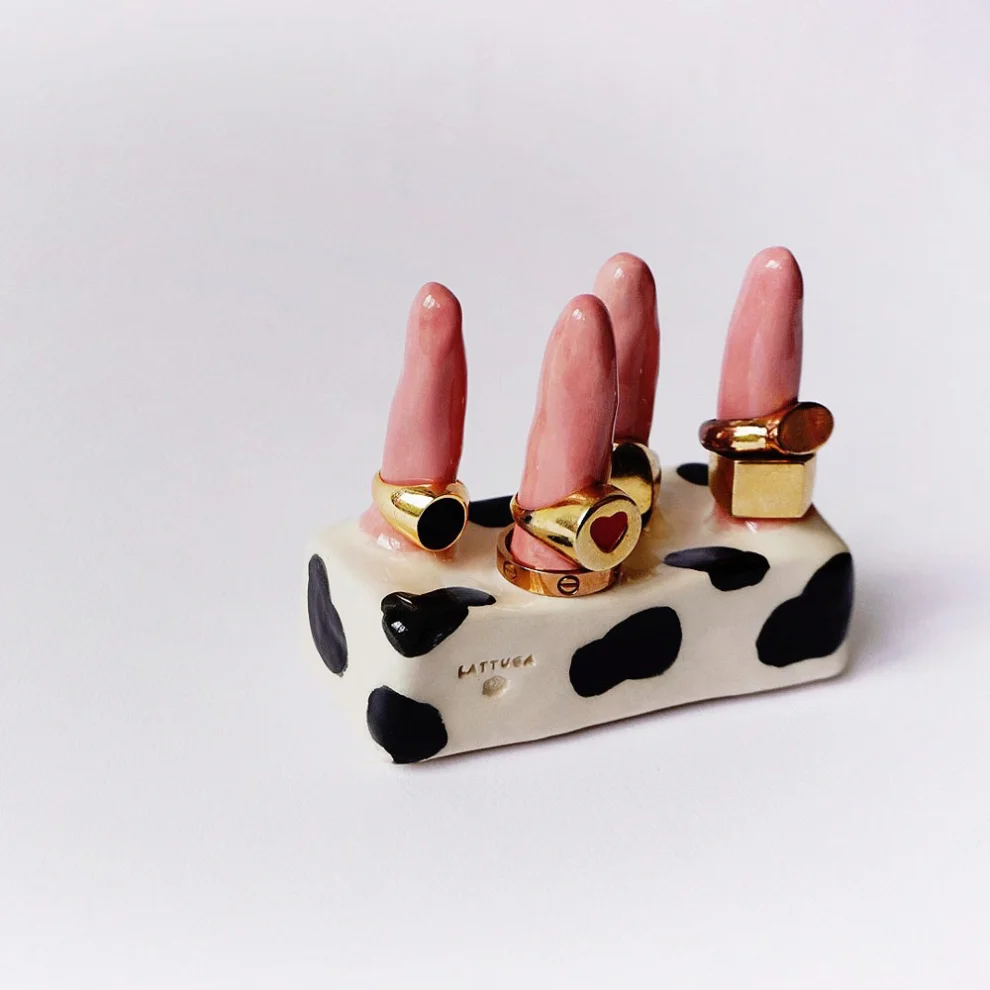 Lattuga Ceramics - Udder Ring Holder